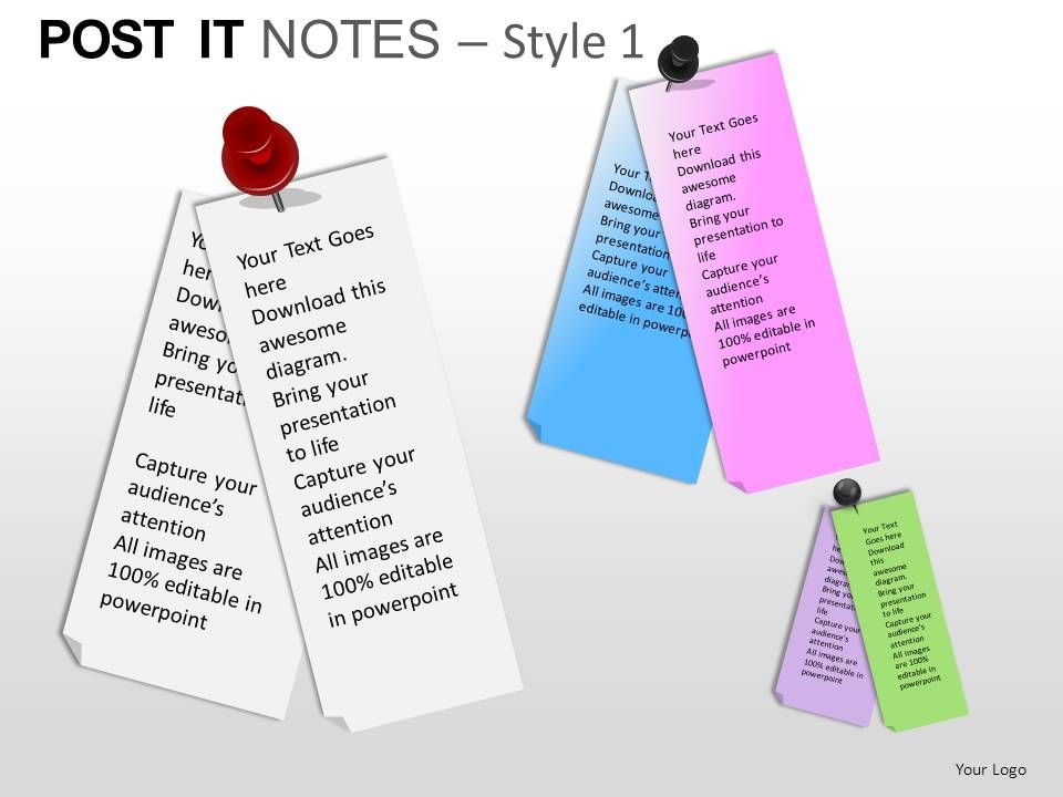 powerpoint 3 slides with notes